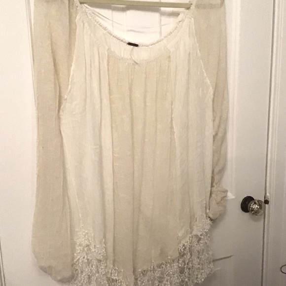 Free People Tops - Free People Beautiful Lace Top XS